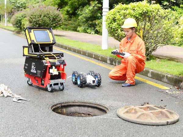 宽甸管道机器人检测